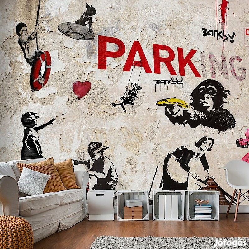 Fotótapéta - Grafiti kollázs Banksy